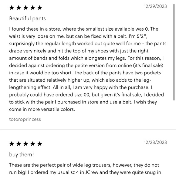 J. Crew Wide-leg Essential Pant in City Crepe - Picture 5 of 12